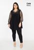 Picture of PLUS SIZE TUNIC WITH CHIFFON SLEEVE